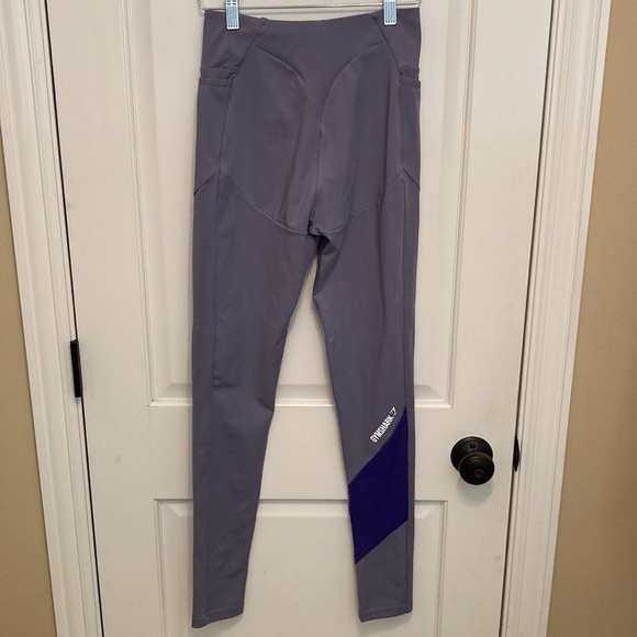 Gymshark Women’s Asymmetric Leggings Purple Size XS - Picture 11 of 15